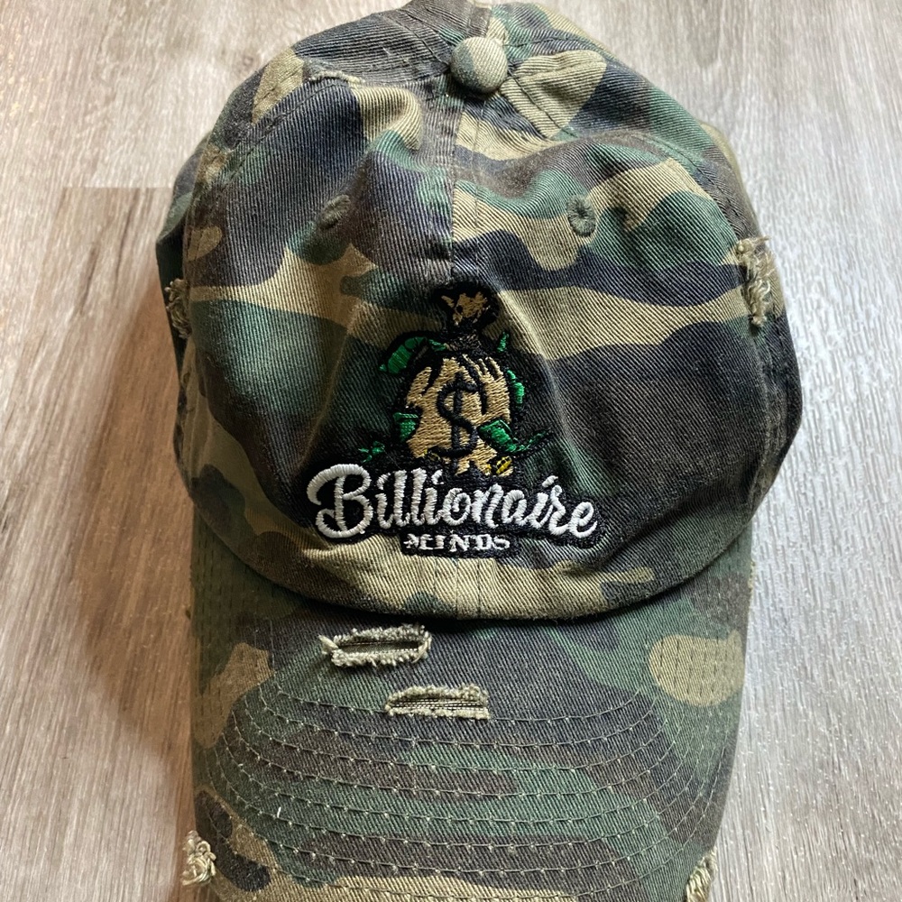 Unisex “ Billionaire minds “ hat